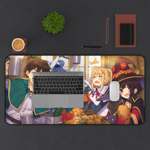 Load image into Gallery viewer, KonoSuba - God’s blessing on this wonderful world!! Mouse Pad (Desk Mat) With Laptop
