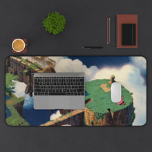 Load image into Gallery viewer, Laputa: Castle in the Sky Mouse Pad (Desk Mat) With Laptop