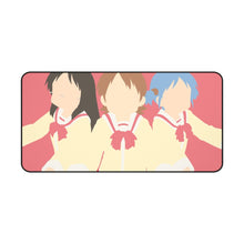 Load image into Gallery viewer, Yuuko, Mio and Mai from Nichijou Mouse Pad (Desk Mat)
