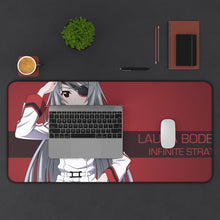 Load image into Gallery viewer, Infinite Stratos Laura Bodewig Mouse Pad (Desk Mat) With Laptop