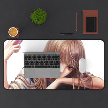 Load image into Gallery viewer, Zetsuen No Tempest Mouse Pad (Desk Mat) With Laptop