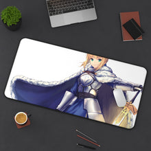 Load image into Gallery viewer, Saber (Fate Series) Mouse Pad (Desk Mat) On Desk