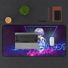 Load image into Gallery viewer, Neon Genesis Evangelion Rei Ayanami Mouse Pad (Desk Mat) With Laptop
