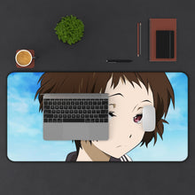 Load image into Gallery viewer, Mayaka Ibara Face Mouse Pad (Desk Mat) With Laptop