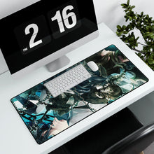 Load image into Gallery viewer, Black Rock Shooter Mouse Pad (Desk Mat)