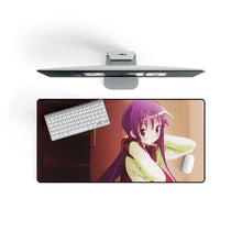 Load image into Gallery viewer, Hanbun no Tsuki ga Noboru Sora Mouse Pad (Desk Mat) On Desk