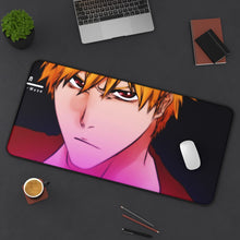 Load image into Gallery viewer, Bleach Ichigo Kurosaki Mouse Pad (Desk Mat) On Desk