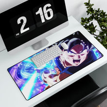 Load image into Gallery viewer, Ultra Instinct Goku Vs Kefla Universal Kamehameha Mouse Pad (Desk Mat) With Laptop