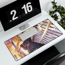 Load image into Gallery viewer, Magical Girl Lyrical Nanoha Mouse Pad (Desk Mat) With Laptop