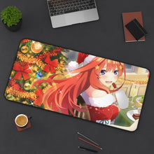 Load image into Gallery viewer, Itsuki Nakano Christmas Mouse Pad (Desk Mat) On Desk