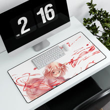 Load image into Gallery viewer, Beyond the Boundary Mirai Kuriyama Mouse Pad (Desk Mat) With Laptop