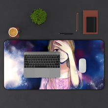 Load image into Gallery viewer, Kuzu No Honkai Akane Minagawa Mouse Pad (Desk Mat) With Laptop