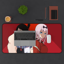 Load image into Gallery viewer, Kaguya-sama: Love Is War Mouse Pad (Desk Mat) With Laptop