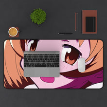 Load image into Gallery viewer, Puella Magi Madoka Magica Mami Tomoe Mouse Pad (Desk Mat) With Laptop