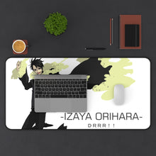 Load image into Gallery viewer, Durarara!! Izaya Orihara Mouse Pad (Desk Mat) With Laptop
