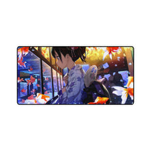 Load image into Gallery viewer, Anime, Girl, Kimono, Gold Fish, Flying, Fantasy, Mouse Pad (Desk Mat)