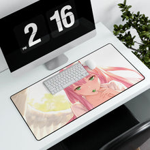 Load image into Gallery viewer, Zero Two Mouse Pad (Desk Mat) With Laptop