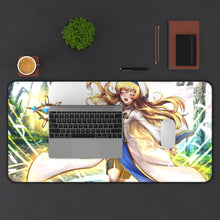 Load image into Gallery viewer, Goblin Slayer Goblin Slayer, Priestess Mouse Pad (Desk Mat) With Laptop