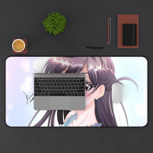 Load image into Gallery viewer, Rent-A-Girlfriend Mouse Pad (Desk Mat) With Laptop