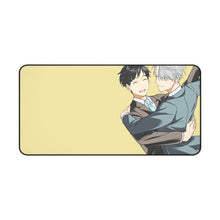 Load image into Gallery viewer, Yuri!!! On Ice Victor Nikiforov, Yuuri Katsuki Mouse Pad (Desk Mat)