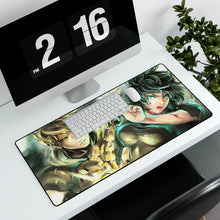 Load image into Gallery viewer, Anime One-Punch Man Mouse Pad (Desk Mat) With Laptop
