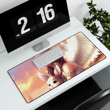 Load image into Gallery viewer, Anime Angel Mouse Pad (Desk Mat) With Laptop
