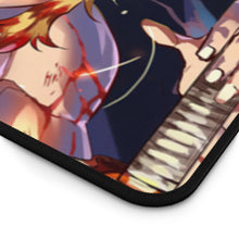 Load image into Gallery viewer, Tengen Uzui Kyojuro Rengoku and Obanai Iguro Mouse Pad (Desk Mat) Hemmed Edge