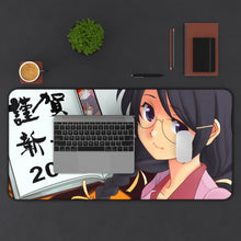 Load image into Gallery viewer, Monogatari (Series) Mouse Pad (Desk Mat) With Laptop