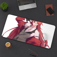 Load image into Gallery viewer, Grell Sutcliff Mouse Pad (Desk Mat) On Desk