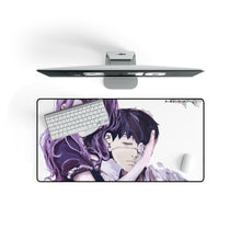 Load image into Gallery viewer, Tokyo Ghoul Ken Kaneki, Rize Kamishiro Mouse Pad (Desk Mat) On Desk