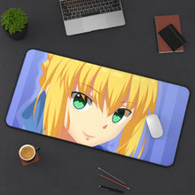 Load image into Gallery viewer, Saber (Fate Series) Mouse Pad (Desk Mat) On Desk