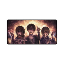 Load image into Gallery viewer, Eren, Mikasa and Armin become zombies Mouse Pad (Desk Mat)