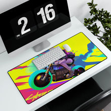 Load image into Gallery viewer, Cyberpunk: Edgerunners Mouse Pad (Desk Mat) With Laptop