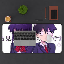 Load image into Gallery viewer, Komi Can't Communicate Komi Shouko, Tadano Hitohito Mouse Pad (Desk Mat) With Laptop