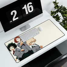 Load image into Gallery viewer, My Hero Academia Izuku Midoriya, Katsuki Bakugou Mouse Pad (Desk Mat) With Laptop