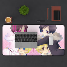 Load image into Gallery viewer, Durarara!! Izaya Orihara, Shizuo Heiwajima Mouse Pad (Desk Mat) With Laptop