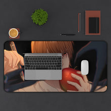 Load image into Gallery viewer, Death Note Light Yagami Mouse Pad (Desk Mat) With Laptop