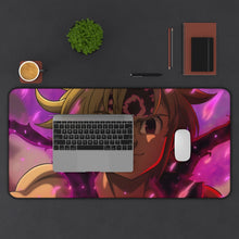 Load image into Gallery viewer, The Seven Deadly Sins Meliodas Mouse Pad (Desk Mat) With Laptop