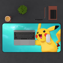 Load image into Gallery viewer, Anime Pokémon Mouse Pad (Desk Mat) With Laptop