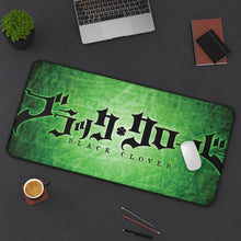 Load image into Gallery viewer, Black Clover Interval Mouse Pad (Desk Mat) On Desk