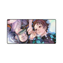 Load image into Gallery viewer, Nezuko, Tanjiro, Demon Slayer, Kimetsu no Yaiba, Mouse Pad (Desk Mat)