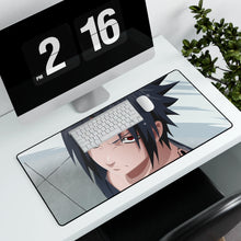 Load image into Gallery viewer, Sasuke Uchiha Mouse Pad (Desk Mat) With Laptop
