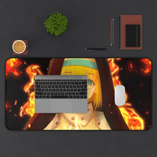 Load image into Gallery viewer, Sister Iris Mouse Pad (Desk Mat) With Laptop