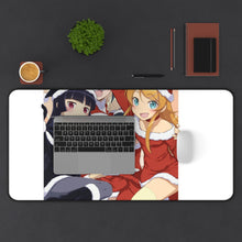 Load image into Gallery viewer, Oreimo Kirino Kousaka, Ayase Aragaki, Manami Tamura, Saori Makishima Mouse Pad (Desk Mat) With Laptop
