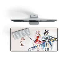 Load image into Gallery viewer, Anime Girl Mouse Pad (Desk Mat) On Desk