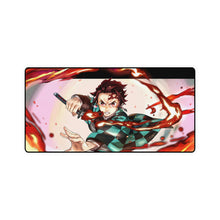 Load image into Gallery viewer, Tanjiro Kimetsu no Yaiba Mouse Pad (Desk Mat)
