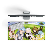 Load image into Gallery viewer, Sword Art Online Asuna Yuuki, Yui Mouse Pad (Desk Mat) On Desk