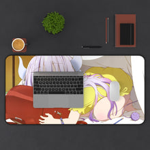 Load image into Gallery viewer, Kanna Kamui Mouse Pad (Desk Mat) With Laptop