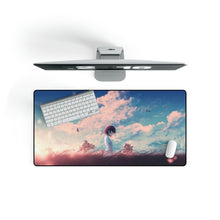 Load image into Gallery viewer, Anime Girl Sunrise Scenery Sky Mouse Pad (Desk Mat)