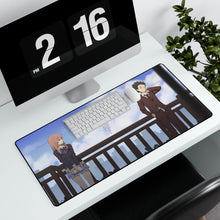 Load image into Gallery viewer, Koe No Katachi Shouko Nishimiya, Shouya Ishida Mouse Pad (Desk Mat) With Laptop